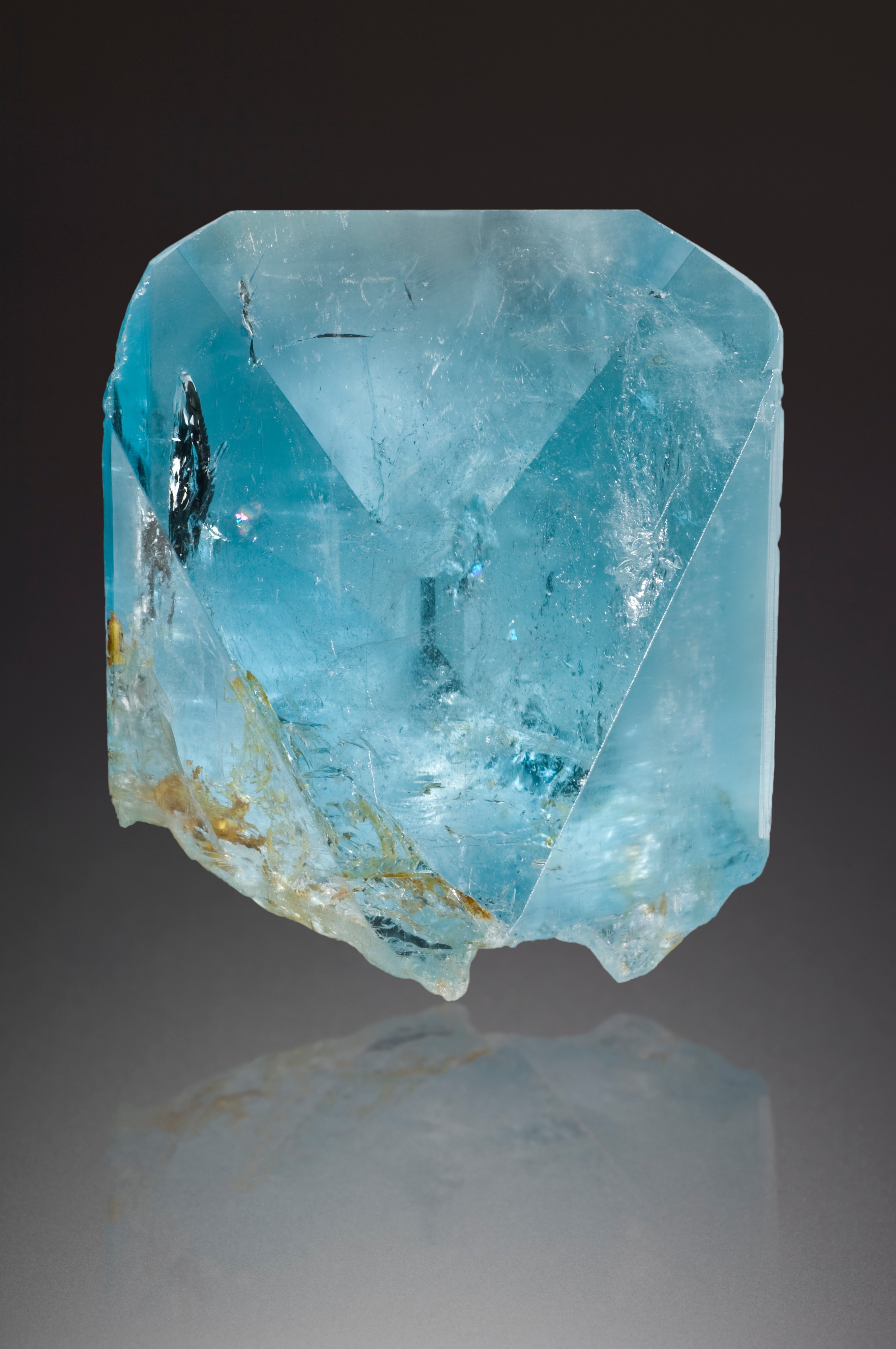 Blue topaz from Brazil